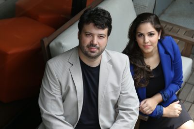 Marcelo Vitorino e Natália Mateus, fundadores da Presença Online